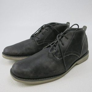 Timberland Light Soft Leather Comfort Chukka Boots Shoes Footwear Men's Size 9